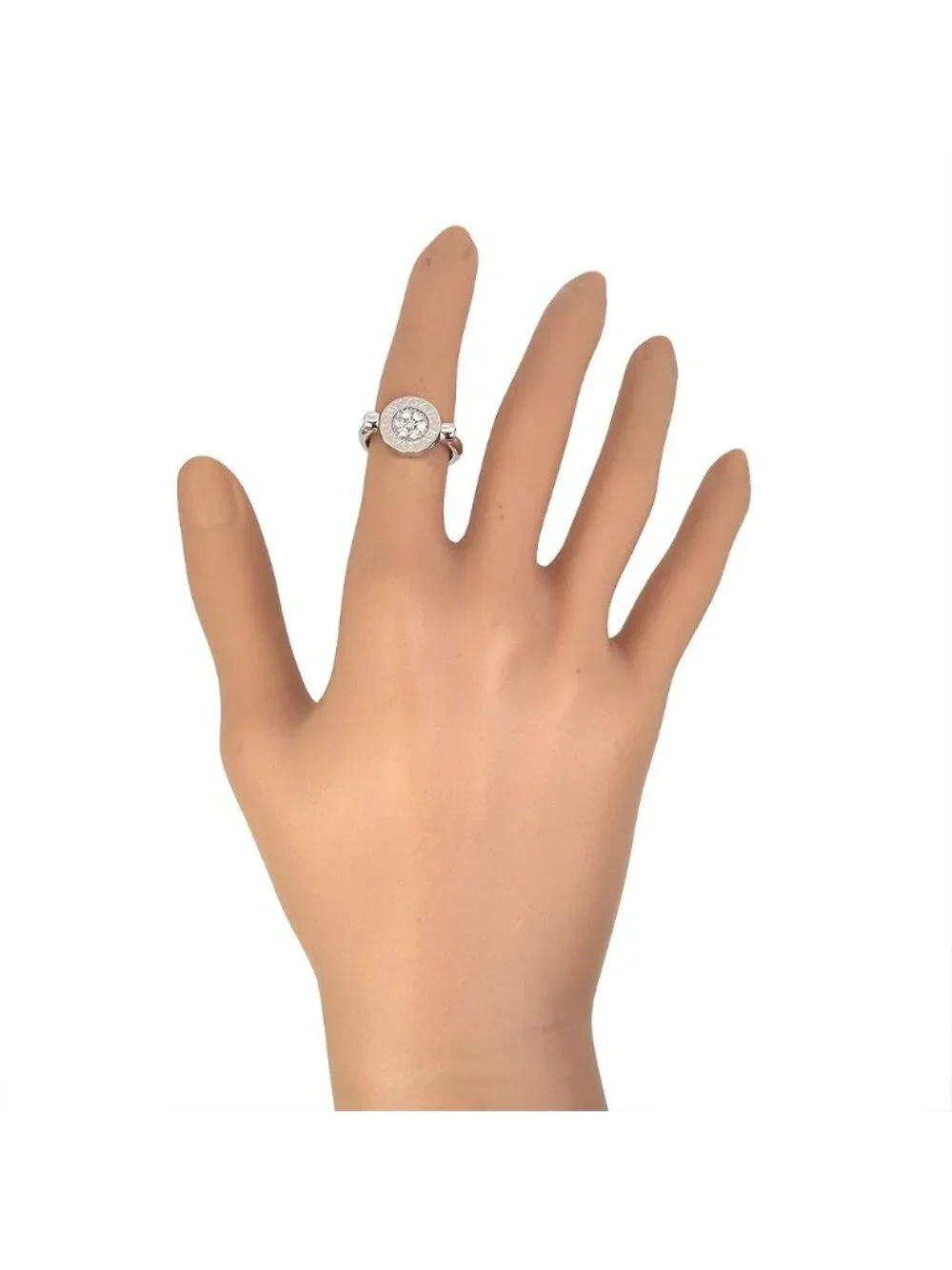 Bvlgari Flip Diamond Onyx Ring